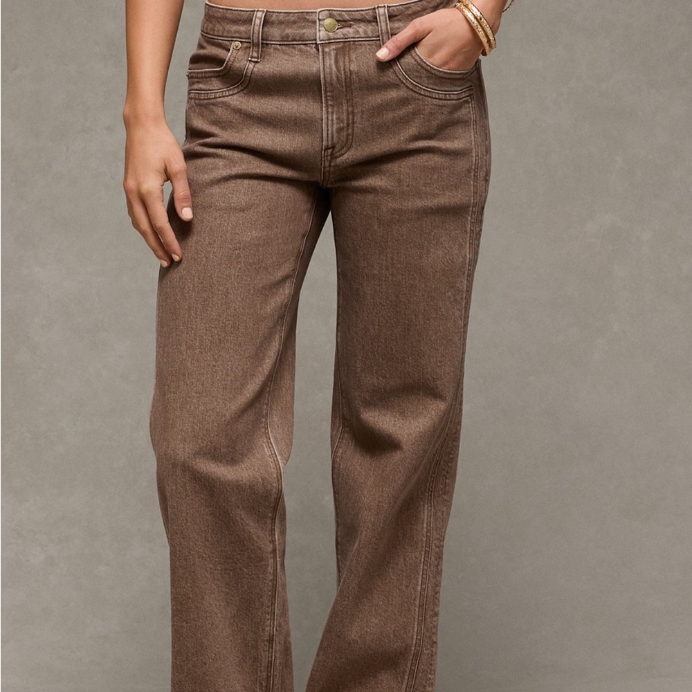 American Eagle Outfitters Stretch High-Wasted Stovepipe Jeans